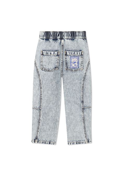 Jeans con effetto vissuto KENZO KIDS | K61326Z04